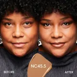 MAC Fix Fluid SPF 15 24HR Matte Foundation + Oil Control Тональный крем матирующий, оттенок NC45.5 — фото 5