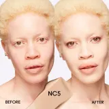 MAC Fix Fluid SPF 15 24HR Matte Foundation + Oil Control Тональный крем матирующий, оттенок NC5 — фото 3