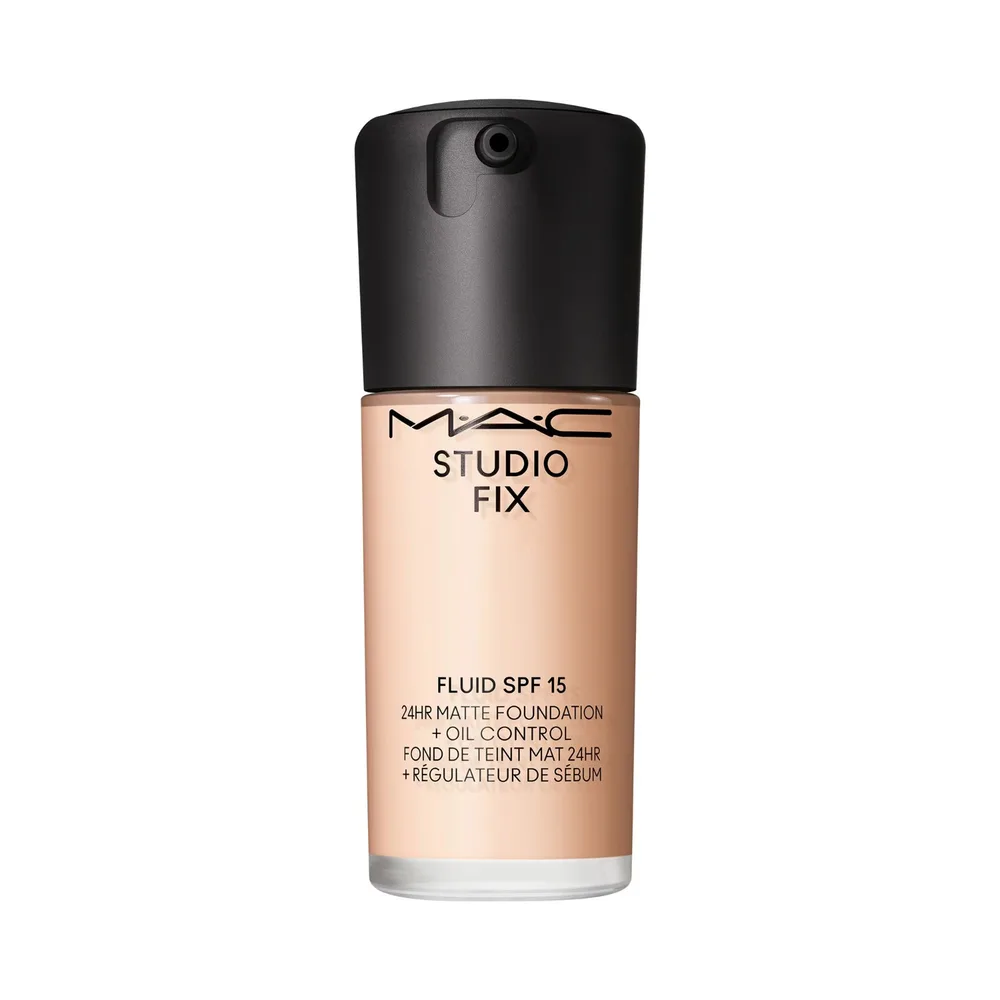 MAC Fix Fluid SPF 15 24HR Matte Foundation + Oil Control Тональный крем матирующий, оттенок NW10