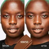 MAC Fix Fluid SPF 15 24HR Matte Foundation + Oil Control Тональный крем матирующий, оттенок NW50 — фото 3
