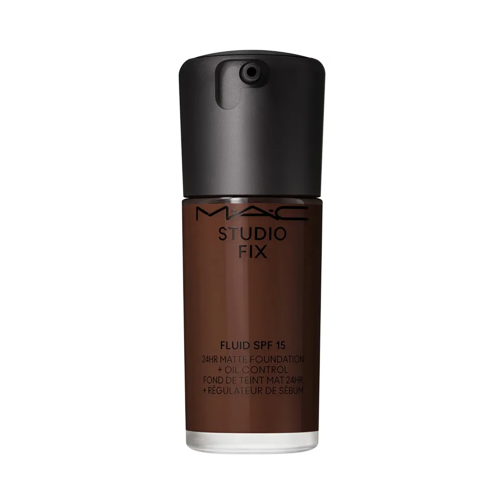 MAC Fix Fluid SPF 15 24HR Matte Foundation + Oil Control Тональный крем матирующий, оттенок NW57