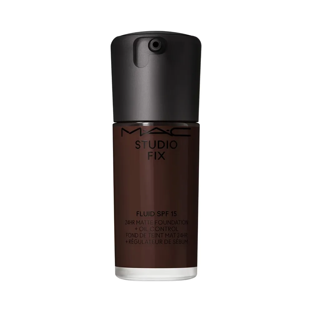 MAC Fix Fluid SPF 15 24HR Matte Foundation + Oil Control Тональный крем матирующий, оттенок NW65