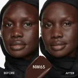 MAC Fix Fluid SPF 15 24HR Matte Foundation + Oil Control Тональный крем матирующий, оттенок NW65 — фото 4