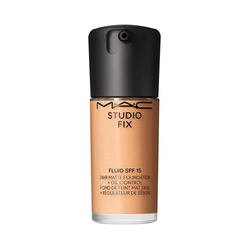 MAC Fix Fluid SPF 15 24HR Matte Foundation + Oil Control Тональный крем матирующий, оттенок C4.5
