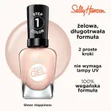 Sally Hansen Miracle Gel лак для ногтей гелевый, оттенок 187 - SHEER HAPPINESS — фото 3