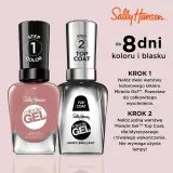 Sally Hansen Miracle Gel лак для ногтей гелевый, оттенок 252 - ROSE & SHINE — фото 3