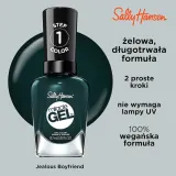 Sally Hansen Miracle Gel лак для ногтей гелевый, оттенок 676 - JEALOUS BOYFRIEND — фото 3
