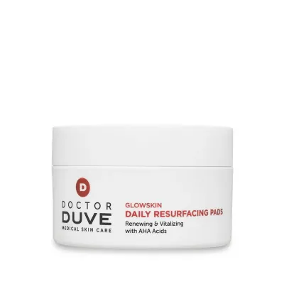 Doctor Duve Medical Glowskin Resurfacing Pads, отшелушивающие диски для лица с кислотами, 88 мл