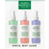 Mario Badescu подарочный набор спреев для лица Spritz Mist Glow: алоэ и огурец, травы и розовая вода, ромашка и лаванда, 3 шт. по 118 мл — фото 1