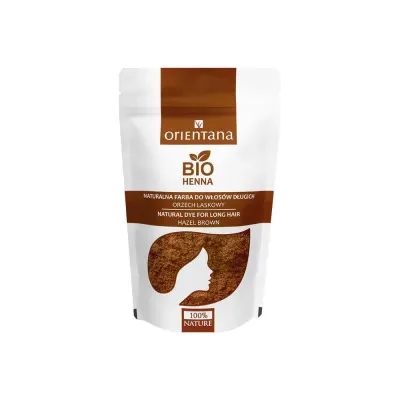 Orientana BIO Henna натуральная растительная краска для волос оттенок лесной орех 100 г