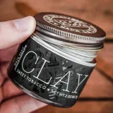 18.21 Man Made Clay глина для укладки волос и бороды средней фиксации 60 мл — фото 3
