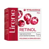 Lirene Retinol восстанавливающий крем для лица с ретинолом и церамидом, питательный, для зрелой кожи после 70 лет, 50 мл — фото 2