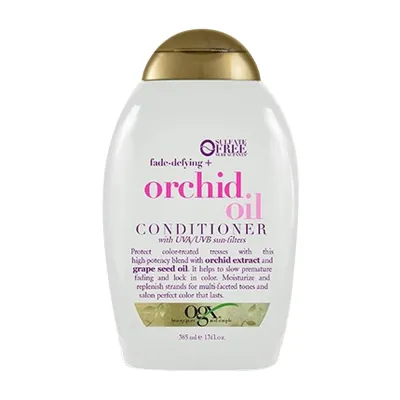 OGX кондиционер с маслом орхидеи для защиты цвета окрашенных волос, 385 мл