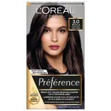 L'Oreal Paris Recital Preference краска для волос 11.11 Venice 175 мл, оттенок 3.0 - BRASILIA — фото 1