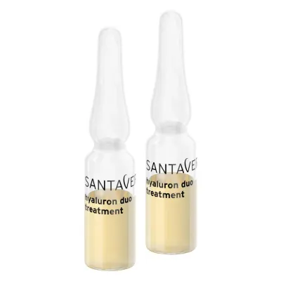 Santaverde Hyaluron Duo Treatment сыворотка в ампулах с гиалуроновой кислотой, 10 ампул по 1 мл