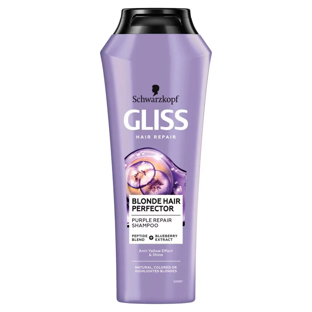 Gliss Kur Blonde Perfector шампунь для светлых волос фиолетовый 250 мл