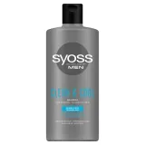 Syoss Men Clean and Cool шампунь для нормальных и жирных волос 440 мл — фото 1