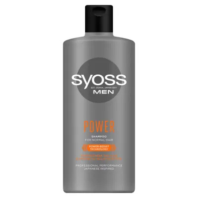 Syoss Men Power and Strength шампунь 2 в 1 для нормальных волос, 440 мл