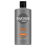 Syoss Men Power and Strength шампунь 2 в 1 для нормальных волос, 440 мл — фото 1