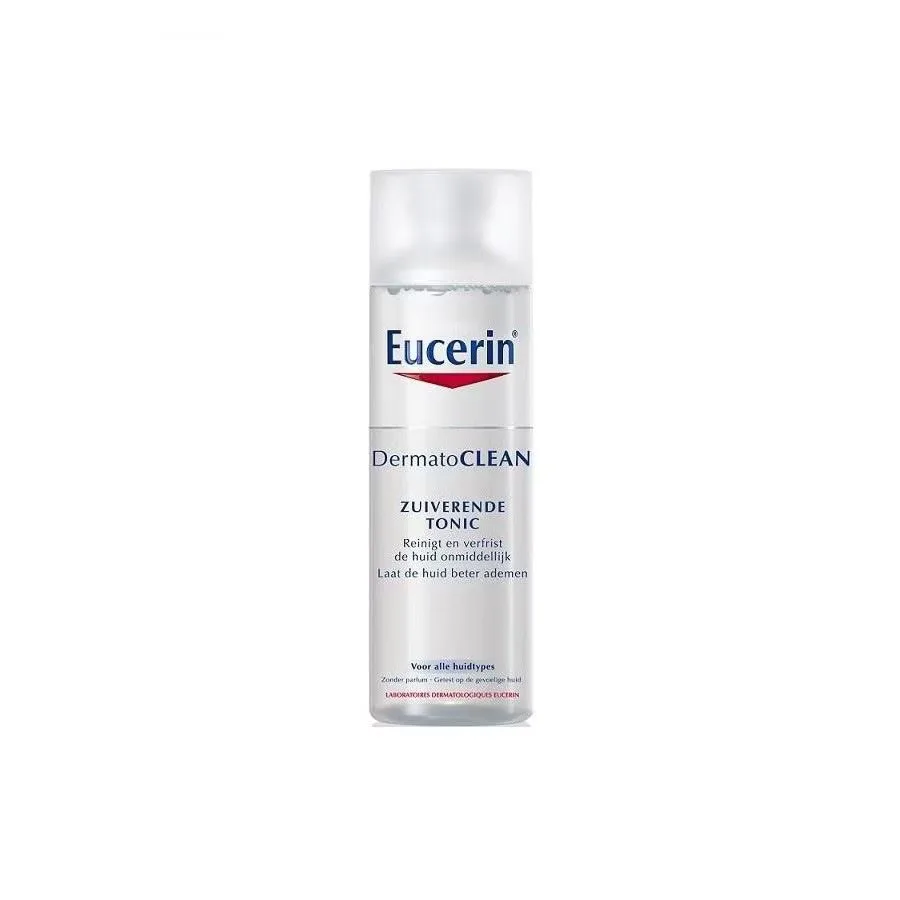 Eucerin тоник для лица, лосьон для очищения и тонизирования кожи 200 мл