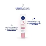 NIVEA Vital «Сияющая кожа» сыворотка для лица 3 в 1 антивозрастная, против пигментных пятен и морщин, для зрелой кожи, с маслом розы, 40 мл — фото 3