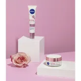 NIVEA Vital «Сияющая кожа» сыворотка для лица 3 в 1 антивозрастная, против пигментных пятен и морщин, для зрелой кожи, с маслом розы, 40 мл — фото 4