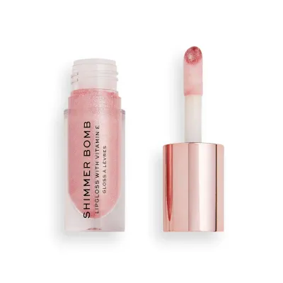 Revolution Shimmer Bomb блеск для губ с шиммером, оттенок Bomb Glimmer, 4,5 мл