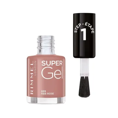 Rimmel London Super Gel лак для ногтей с гелевым эффектом, 12 мл, оттенок 2 - R BROSE