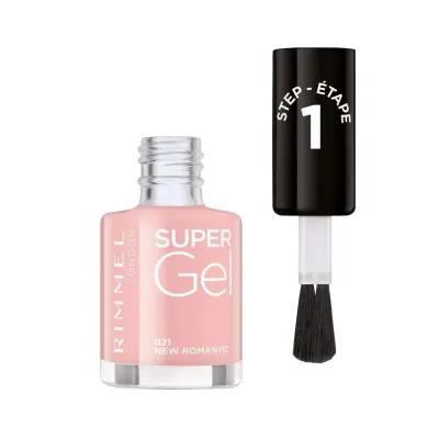 Rimmel London Super Gel лак для ногтей с гелевым эффектом, 12 мл, оттенок 21 - ROSE