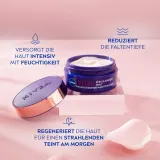 NIVEA Vital Сияющая кожа крем для лица ночной против морщин с маслом розы и креатином 50 мл, для зрелой кожи — фото 3