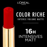 L'Oreal Paris Color Riche Intense Volume Matte матовая помада для губ, оттенок 602 - LE NUDE ADMIRABLE — фото 2