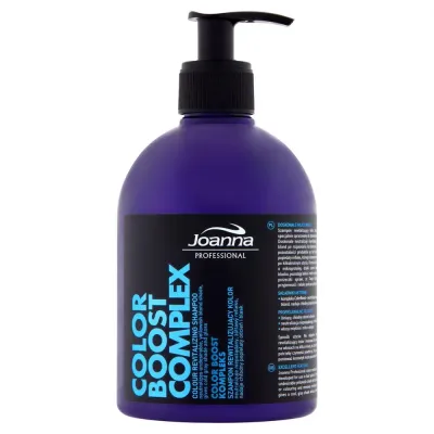 Joanna Professional Color Boost Шампунь оттеночный для светлых волос против желтизны 500 г