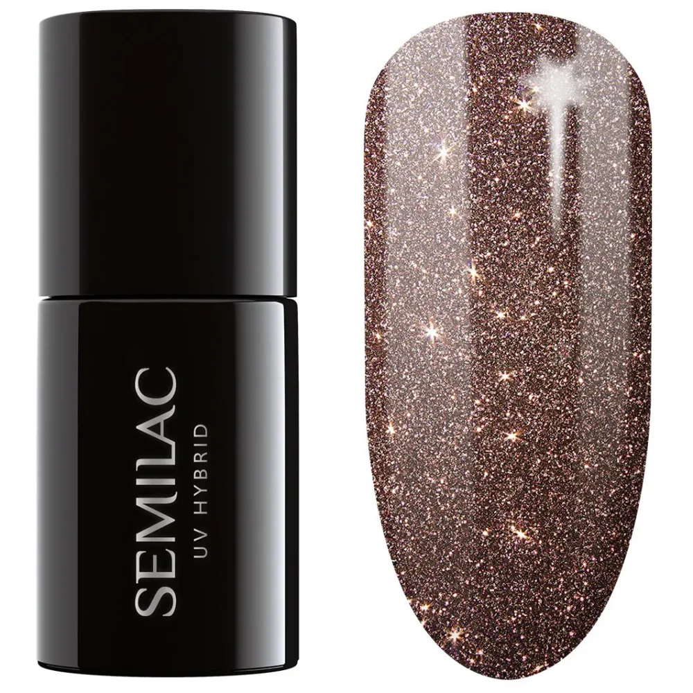 Semilac гель-лак для ногтей 333 Shine Brown 7 мл