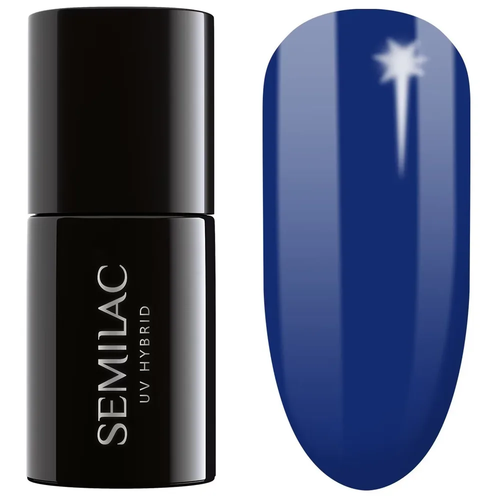 Semilac гель-лак 308 Festive Blue, 7 мл