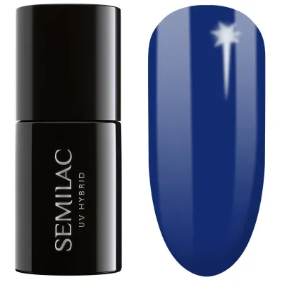 Semilac гель-лак 308 Festive Blue, 7 мл
