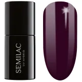 Semilac 099 Dark Purple Wine гибридный гель-лак для ногтей, 7 мл — фото 1