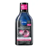 NIVEA MicellAIR Skin Breathe двухфазная мицеллярная вода для снятия стойкого макияжа и туши с глаз, лица и губ, 400 мл — фото 1
