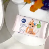 NIVEA MicellAIR Skin Breathe мицеллярные салфетки для снятия макияжа, для всех типов кожи, 1 шт — фото 3