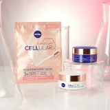 NIVEA Hyaluron Cellular Filler охлаждающая моделирующая тканевая маска для лица с гиалуроновой кислотой, против морщин, 1 шт — фото 5