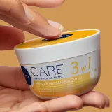 NIVEA Care 3в1 лёгкий крем для лица против морщин с витамином E и УФ-фильтрами, увлажняющий, для всех типов кожи, 100 мл — фото 3