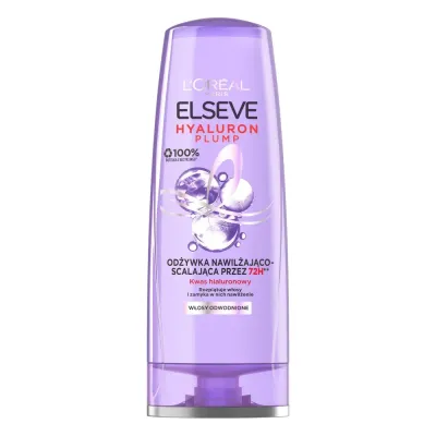Elseve Hyaluron Plump кондиционер увлажняющий для обезвоженных волос, 200 мл