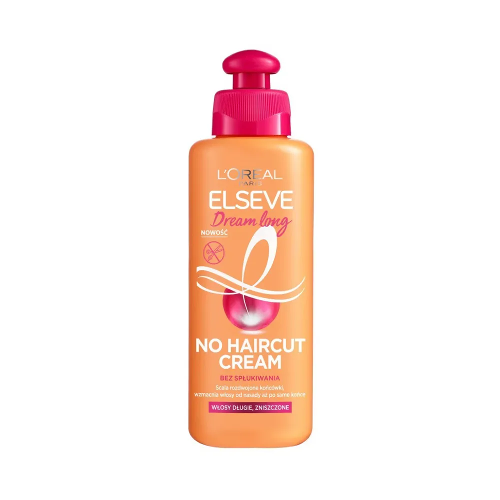 Elseve Dream Long No Haircut Cream несмываемый крем-уход для длинных повреждённых волос 200 мл
