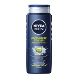 NIVEA MEN Power Refresh гель для душа мужской с ментолом, 500 мл — фото 1