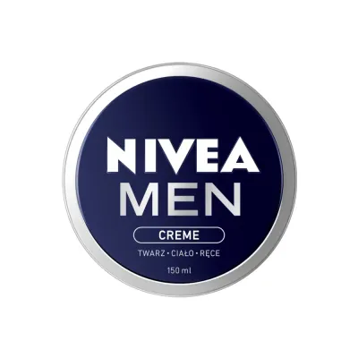 NIVEA MEN Creme универсальный мужской крем для лица, рук и тела увлажняющий с витамином E, 150 мл