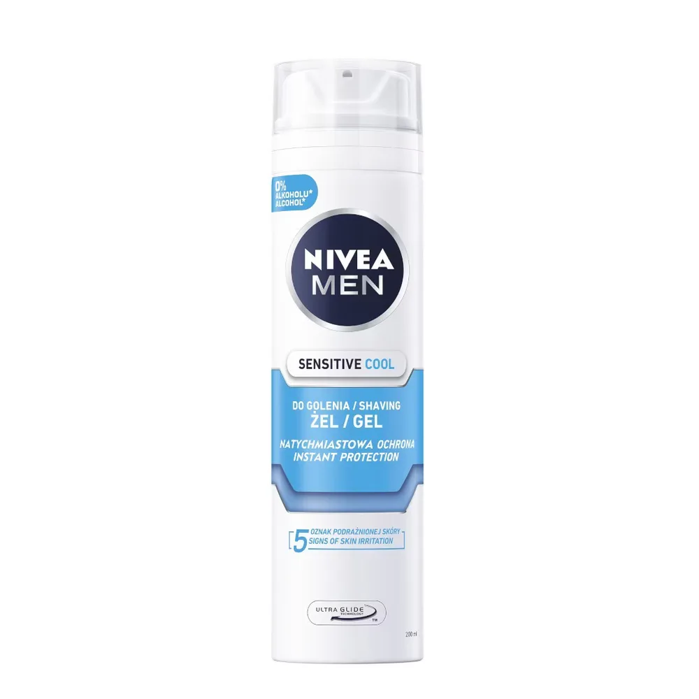 NIVEA MEN Sensitive Гель для бритья охлаждающий, 200 мл