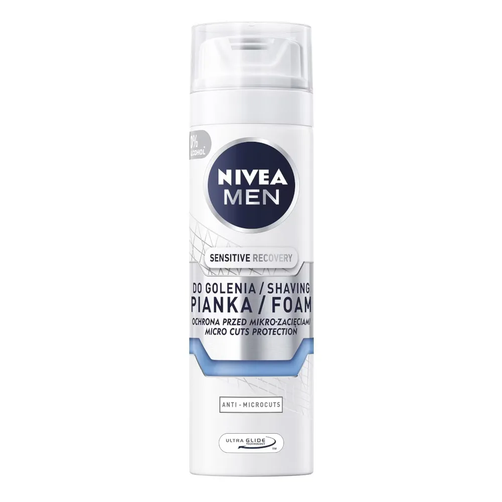NIVEA MEN Sensitive Пена для бритья восстанавливающая, 200 мл