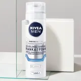 NIVEA MEN Sensitive Пена для бритья восстанавливающая, 200 мл — фото 2