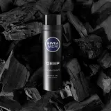 NIVEA MEN Deep Гель для бритья с активированным углём, 200 мл — фото 2