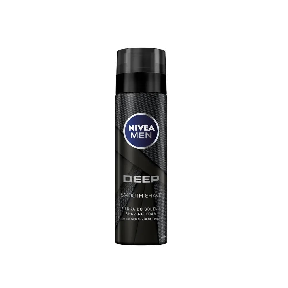 NIVEA MEN Deep Пена для бритья с активированным углём, 200 мл