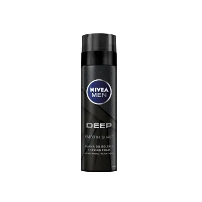NIVEA MEN Deep Пена для бритья с активированным углём, 200 мл